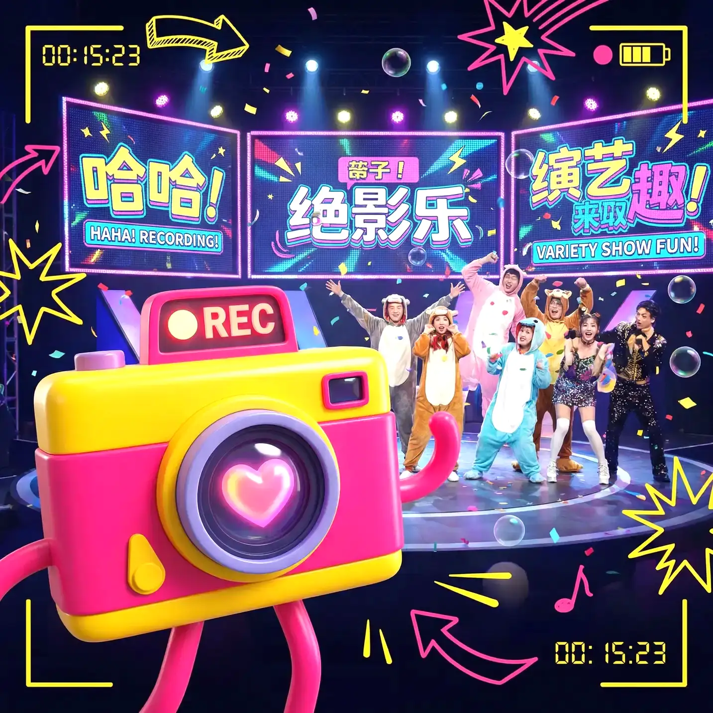 全肉貂蝉 经典综艺 - 极限挑战